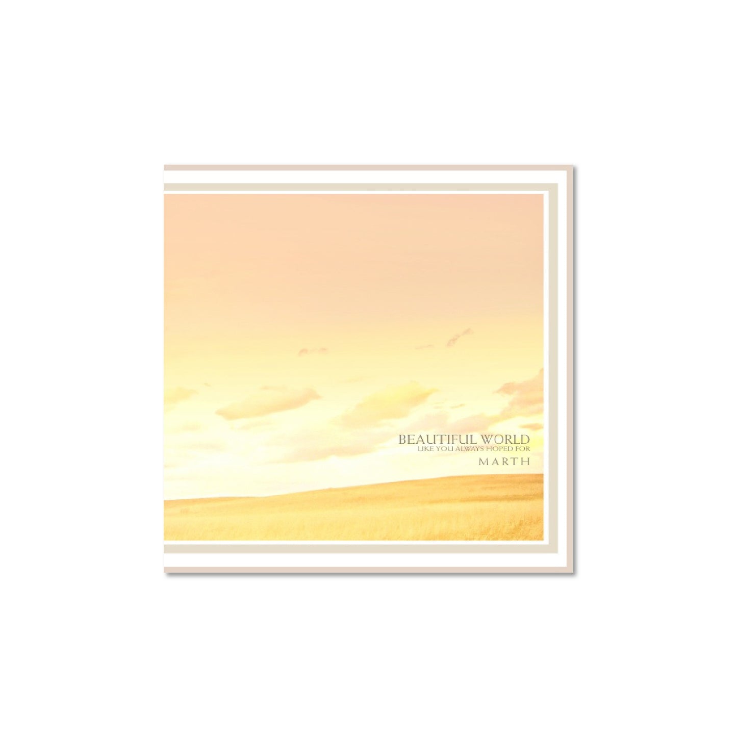CD & DVD Beautiful World