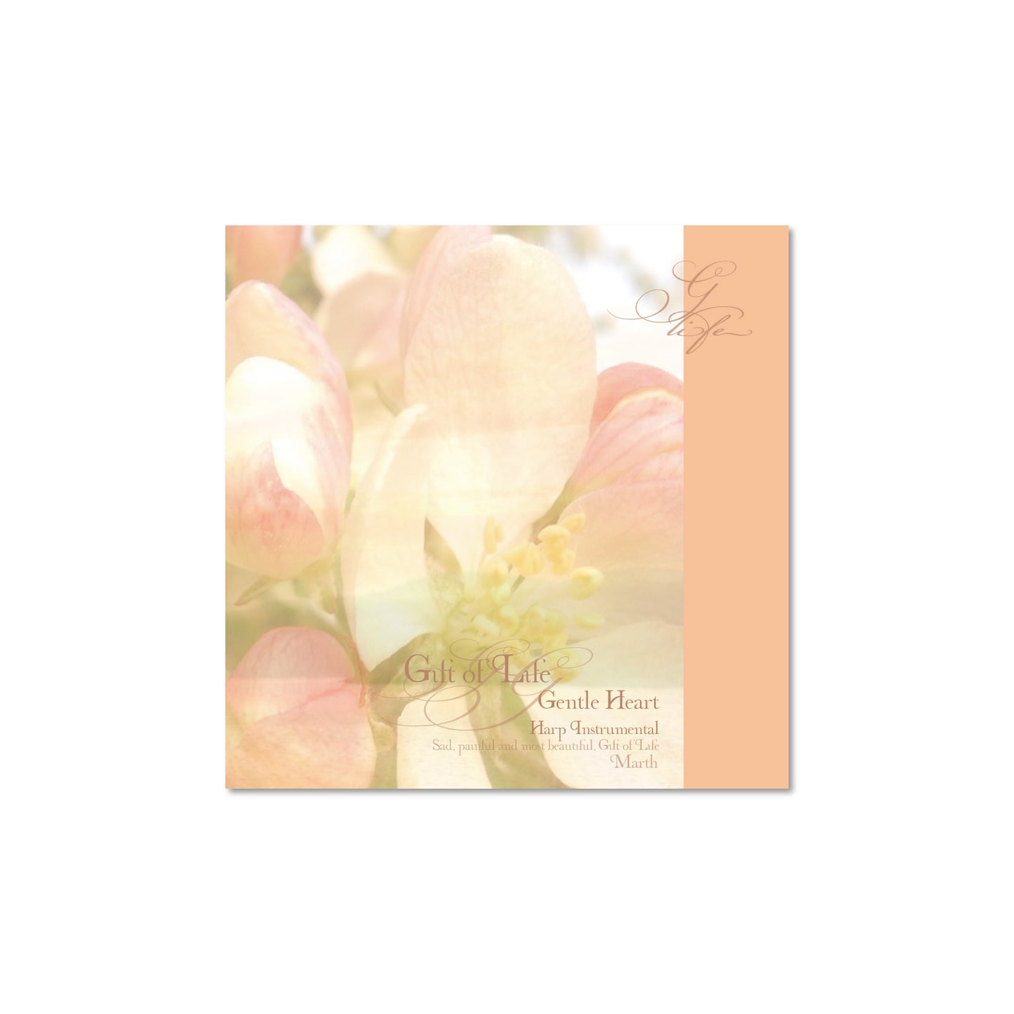 CD Gentle Heart - Gift of Life - Harp