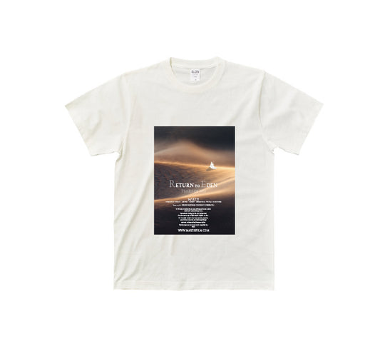 RETURN TO EDEN TEARS of MU [ Abram Journey ] Organic Cotton T-Shirt