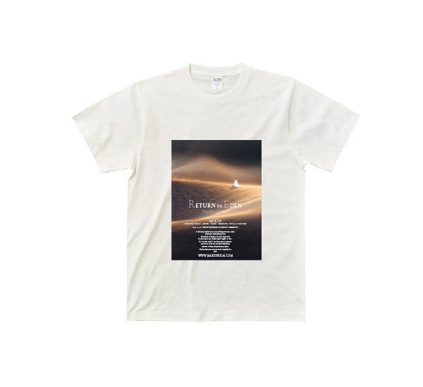 RETURN TO EDEN TEARS of MU [砂漠のアブラム] オーガニックコットンTシャツ