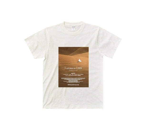 RETURN TO EDEN TEARS of MU [砂漠のアブラム] オーガニックコットンTシャツ