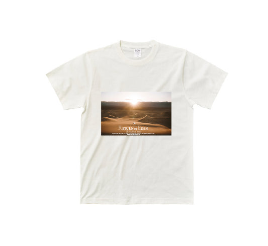 RETURN TO EDEN TEARS of MU [砂漠のアブラム] オーガニックコットンTシャツ